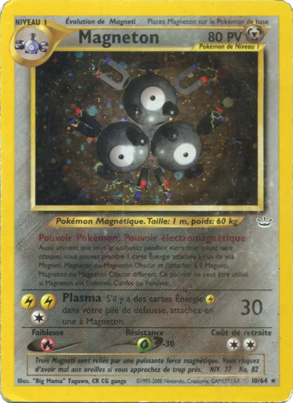 Carte Magnéton 10/64 – Neo Revelation