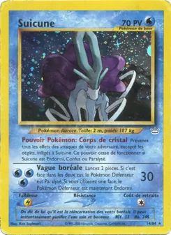 Carte Suicune 14/64 – Neo Revelation