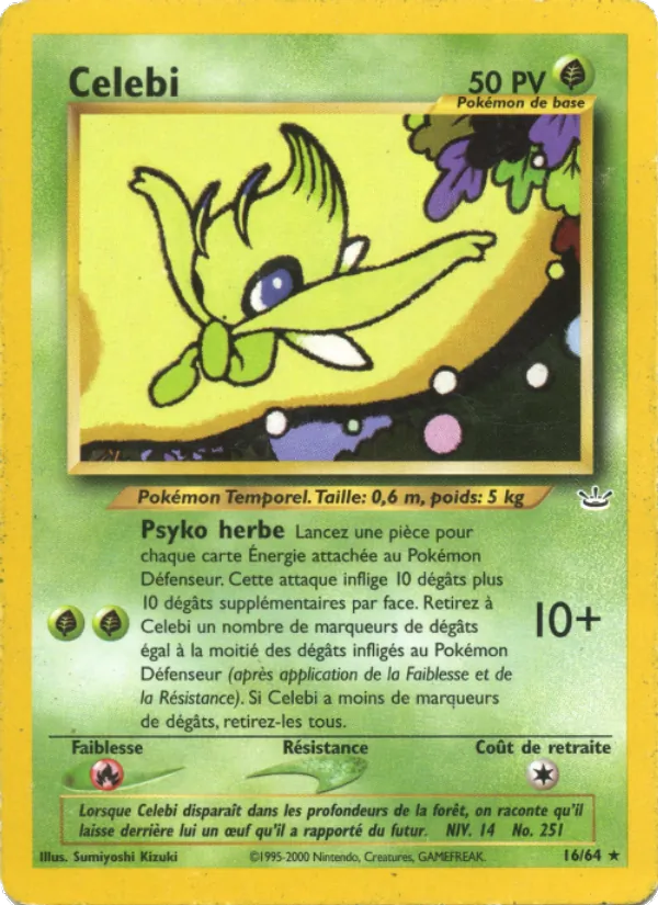 Carte Celebi 16/64 – Neo Revelation