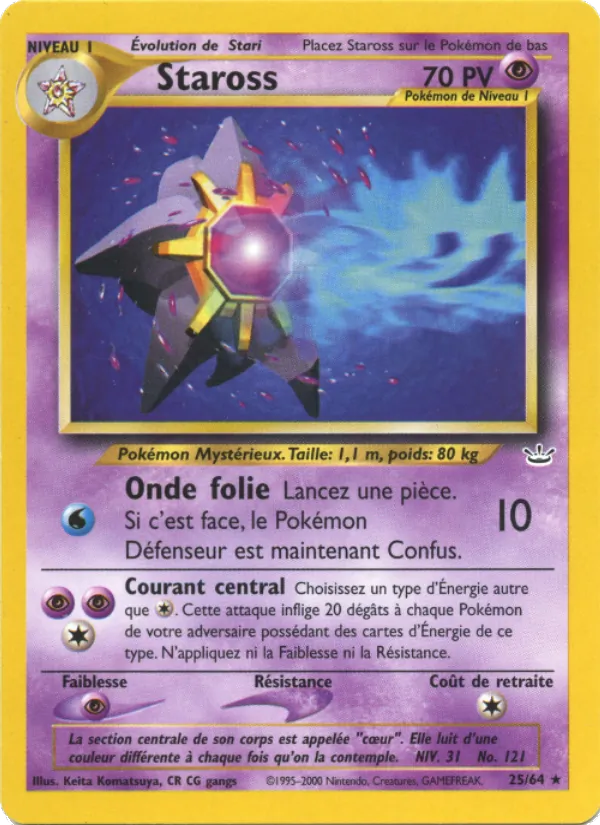 Carte Staross 25/64 – Neo Revelation