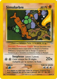Carte Simularbre 26/64 – Neo Revelation