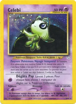 Carte Celebi 3/64 – Neo Revelation