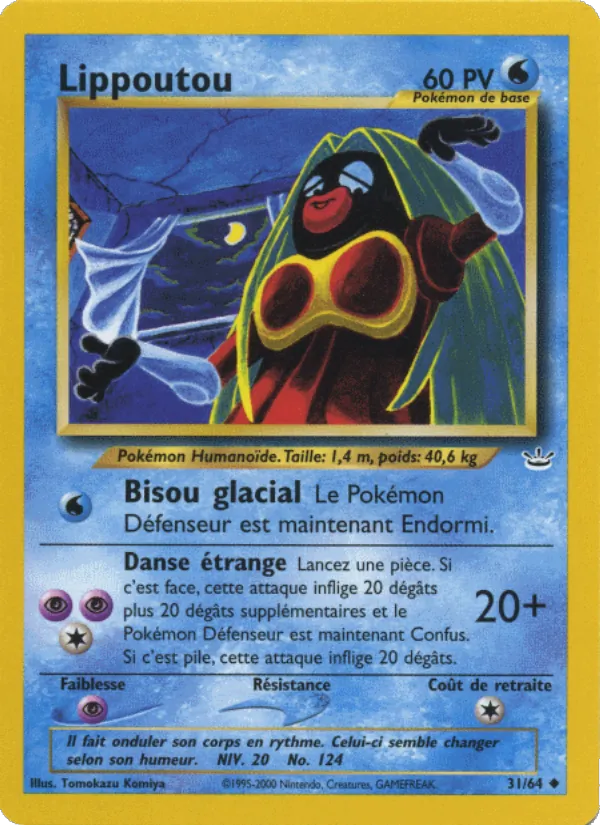Carte Lippoutou 31/64 – Neo Revelation