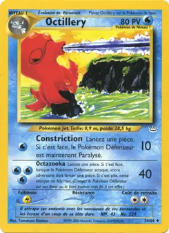 Carte Octillery 34/64 – Neo Revelation