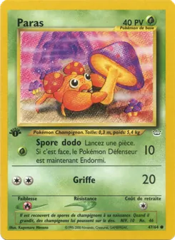 Carte Paras 47/64 – Neo Revelation