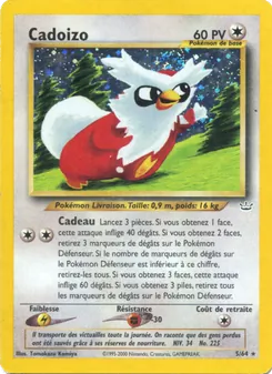 Carte Cadoizo 5/64 – Neo Revelation