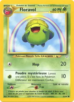 Carte Floravol 52/64 – Neo Revelation
