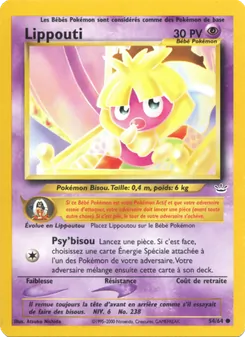 Carte Lippouti 54/64 – Neo Revelation