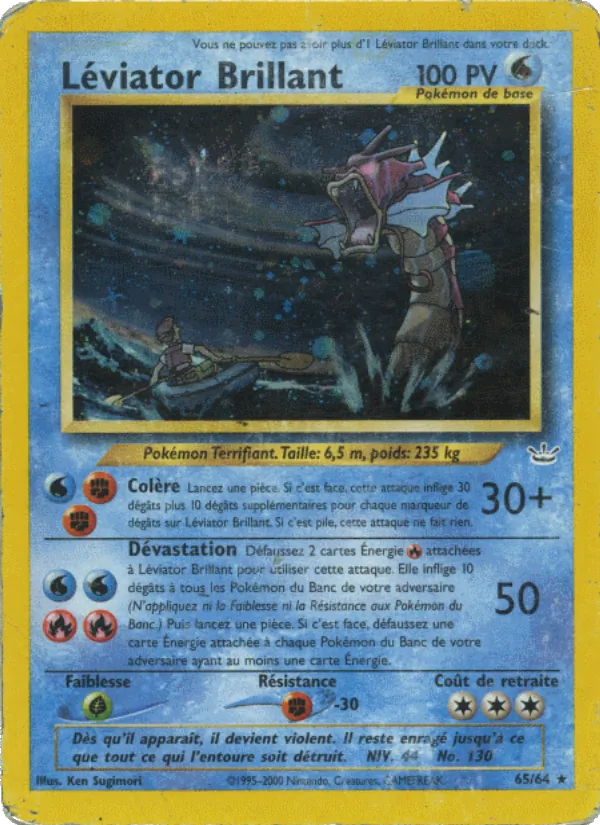 Carte Léviator Brillant 65/64 – Neo Revelation