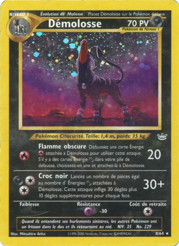 Carte Démolosse 8/64 – Neo Revelation