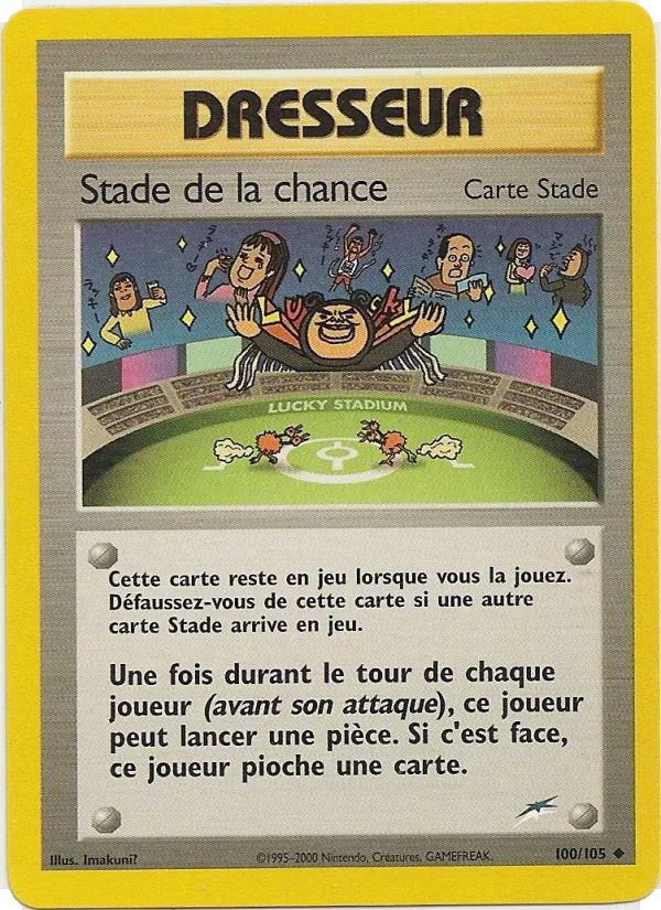 Carte Stade de la chance 100/105 – Neo Destiny