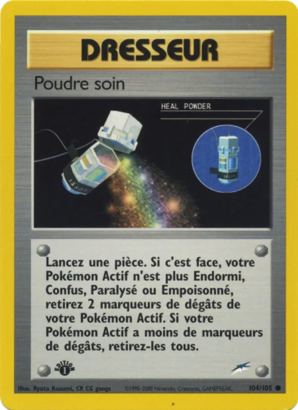 Carte Poudre soin 104/105 – Neo Destiny