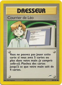 Carte Courrier de Léo 105/105 – Neo Destiny