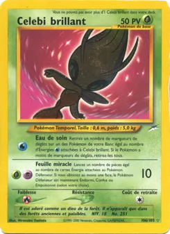 Carte Celebi brillant 106/105 – Neo Destiny