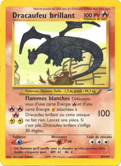 Carte Dracaufeu brillant 107/105 – Neo Destiny