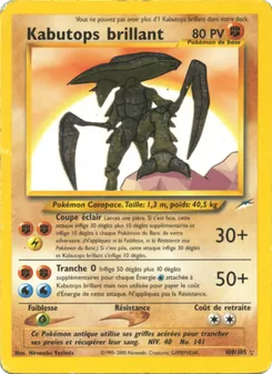 Carte Kabutops brillant 108/105 – Neo Destiny