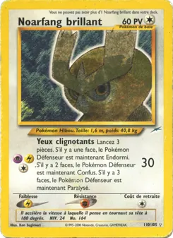 Carte Noarfang brillant 110/105 – Neo Destiny