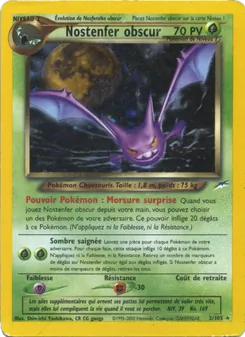 Carte Nostenfer obscur 2/105 – Neo Destiny