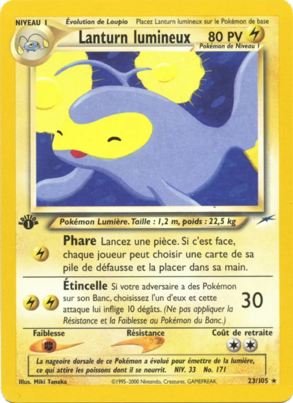 Carte Lanturn lumineux 23/105 – Neo Destiny