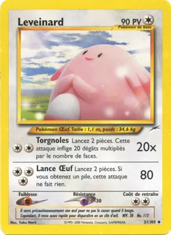 Carte Leveinard 31/105 – Neo Destiny