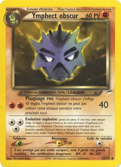 Carte Ymphect obscur 38/105 – Neo Destiny