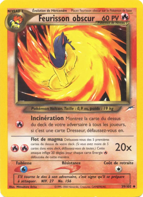 Carte Feurisson obscur 39/105 – Neo Destiny