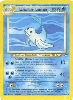 Carte Lamantine lumineux 45/105 – Neo Destiny