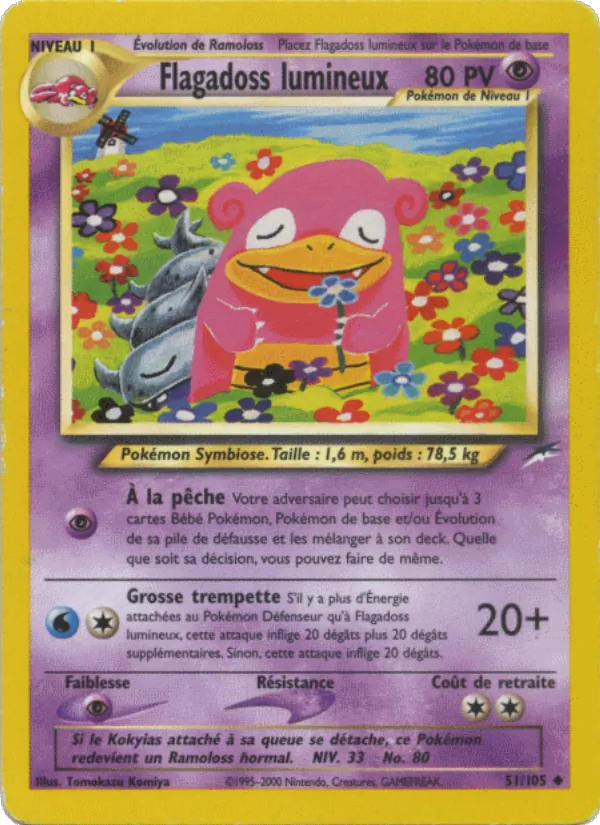 Carte Flagadoss lumineux 51/105 – Neo Destiny