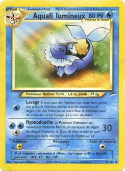Carte Aquali lumineux 52/105 – Neo Destiny