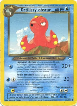 Carte Octillery obscur 62/105 – Neo Destiny