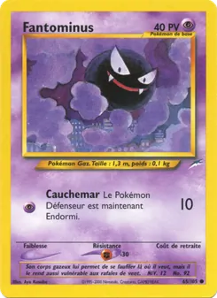 Carte Fantominus 65/105 – Neo Destiny