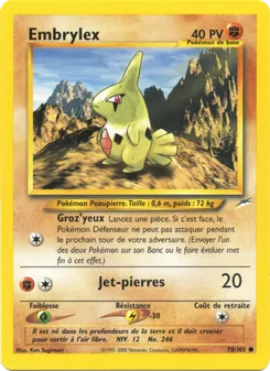 Carte Embrylex 70/105 – Neo Destiny