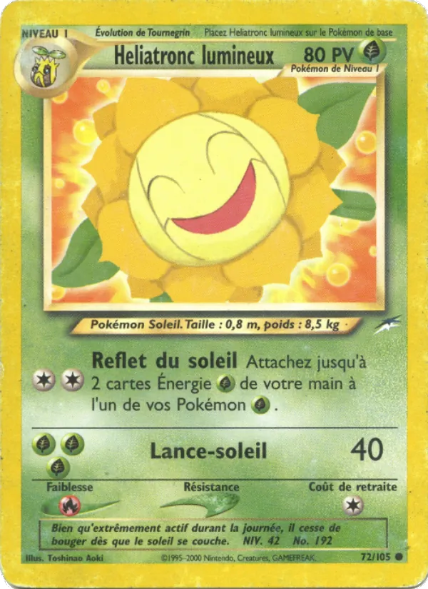 Carte Heliatronc lumineux 72/105 – Neo Destiny