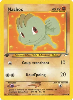 Carte Machoc 73/105 – Neo Destiny
