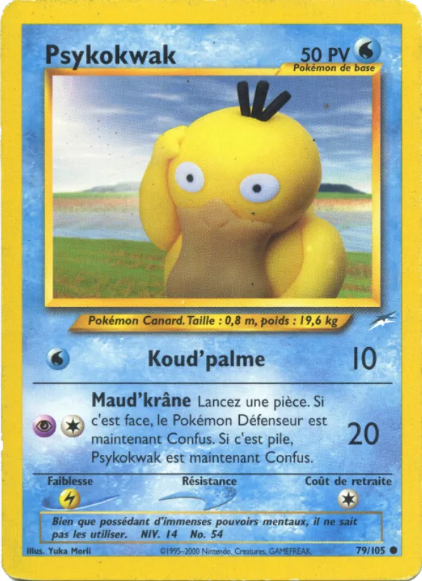 Carte Psykokwak 79/105 – Neo Destiny
