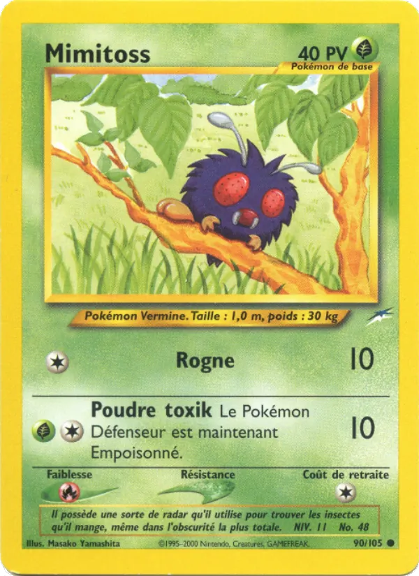 Carte Mimitoss 90/105 – Neo Destiny
