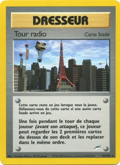 Carte Tour radio 95/105 – Neo Destiny