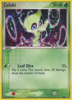Carte Celebi 29/40 – Promo Nintendo