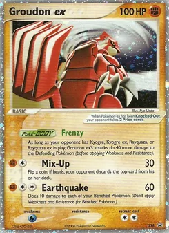 Carte Groudon ex 38/40 – Promo Nintendo