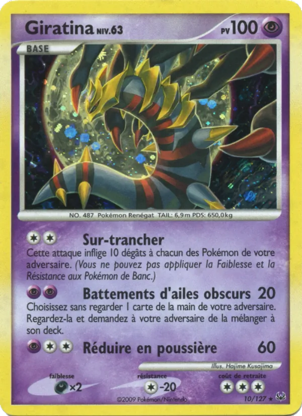 Carte Giratina 10/127 – Platine
