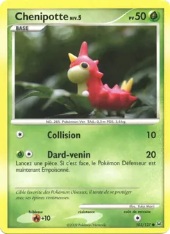 Carte Chenipotte 103/127 – Platine