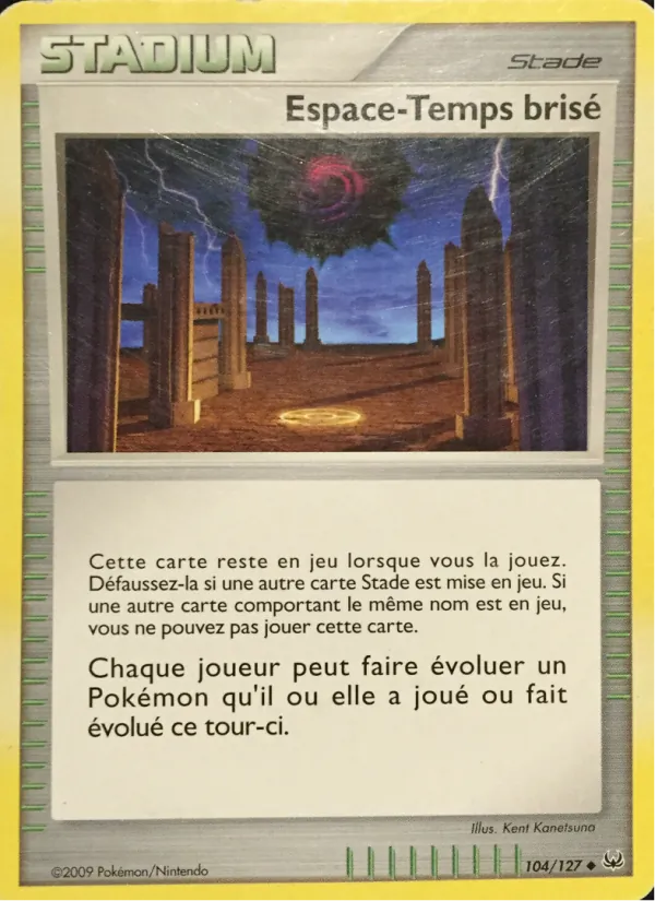 Carte Espace-Temps brisé 104/127 – Platine