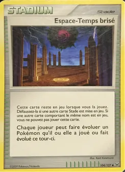 Carte Espace-Temps brisé 104/127 – Platine