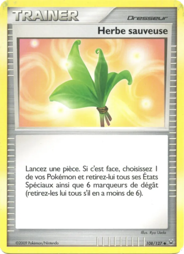 Carte Herbe sauveuse 108/127 – Platine