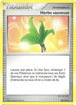 Carte Herbe sauveuse 108/127 – Platine