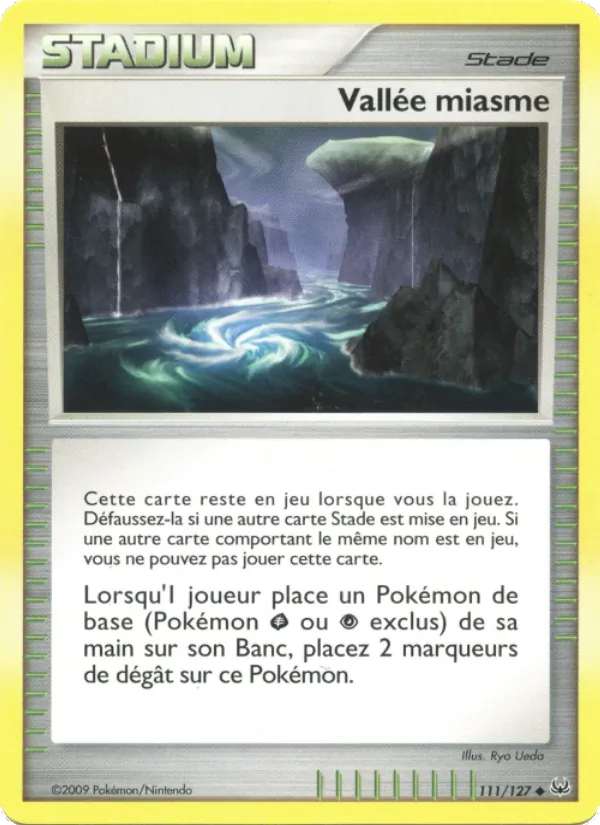 Carte Vallée miasme 111/127 – Platine