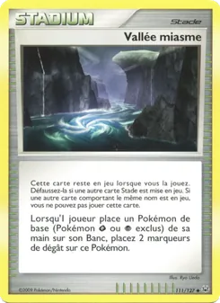 Carte Vallée miasme 111/127 – Platine