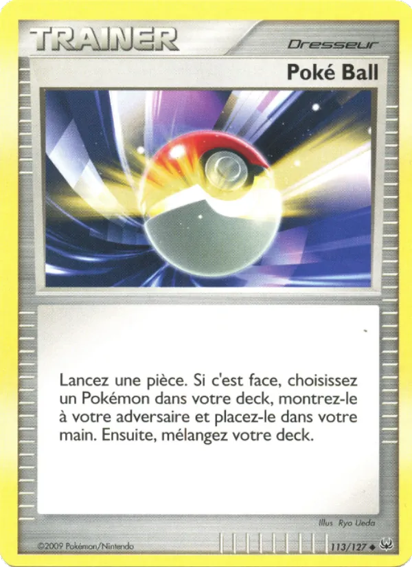 Carte Poké Ball 113/127 – Platine