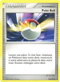 Carte Poké Ball 113/127 – Platine