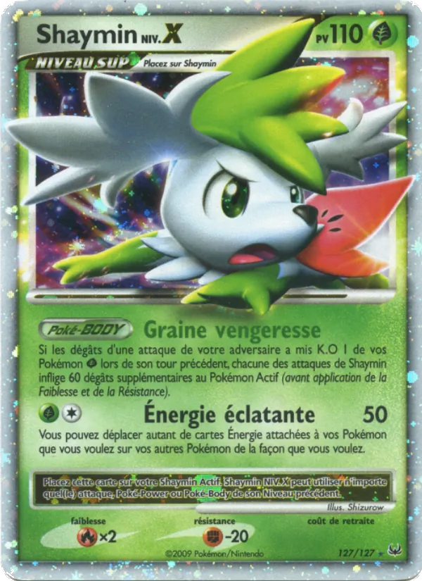 Carte Shaymin 127/127 – Platine